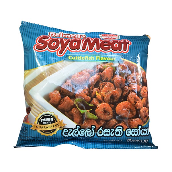 Delmege - Soya Meat Cuttlefish Flavour 90g Delmege - Soya Meat Cuttlefish Flavour 90g