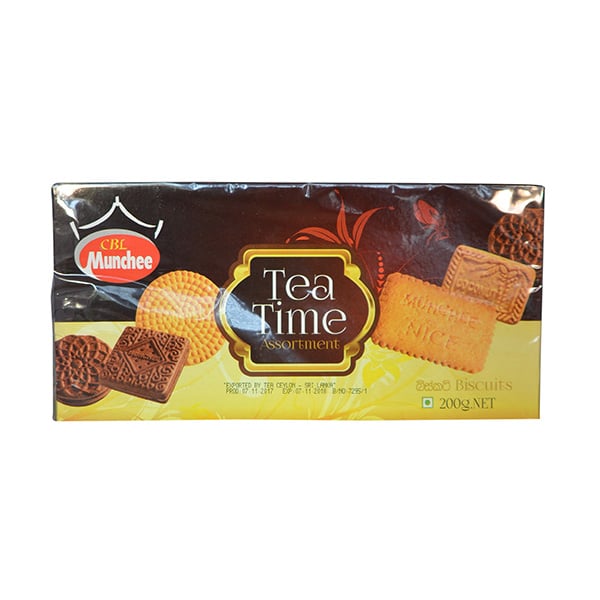 cbl munchee tea time assortment biscuits 200g cbl munchee tea time assortment biscuits 200g