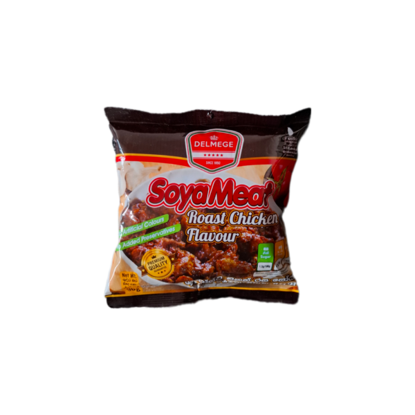 delmege soya meat roast chicken flavour 90g delmege soya meat roast chicken flavour 90g