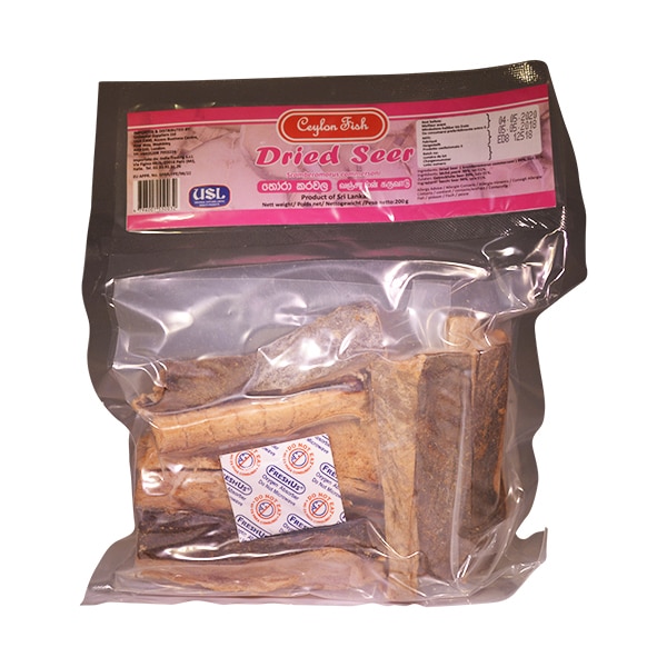 Ceylon Fish - Dried Seer (Thora) 200g Ceylon Fish - Dried Seer (Thora) 200g