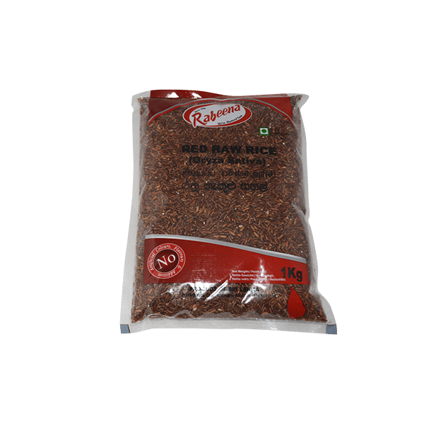 Rabeena - Red Raw Rice 1kg Rabeena - Red Raw Rice 1kg