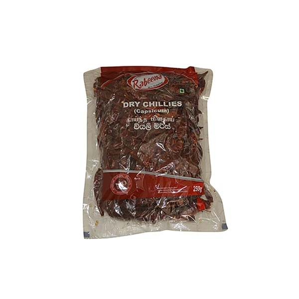 Rabeena - Dry Chillies 250g Rabeena - Dry Chillies 250g