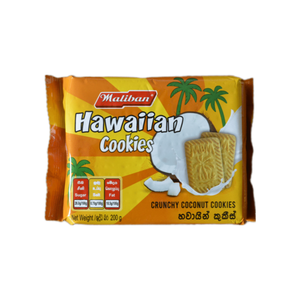 maliban hawaiian cookies 200g maliban hawaiian cookies 200g