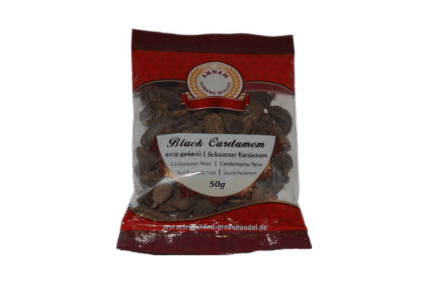 Annam - Black Cardamon (India) 50g Annam - Black Cardamom (India) - 50g
