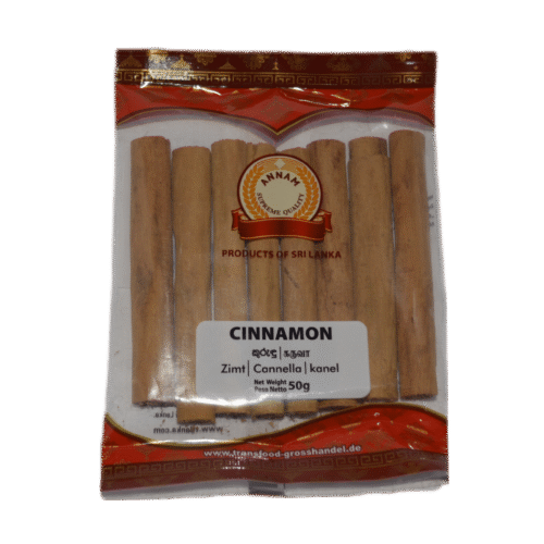 Annam - Cinnamon (Ceylon Cinnamon Sticks) 50g Annam - Cinnamon (Ceylon Cinnamon Sticks) - 50g