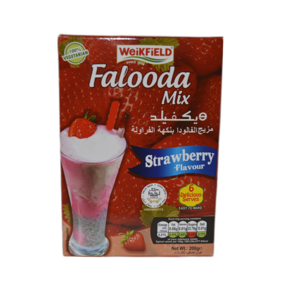 weikfield falooda mix strawberry flavour (india) 200g weikfield falooda mix strawberry flavour (india) 200g