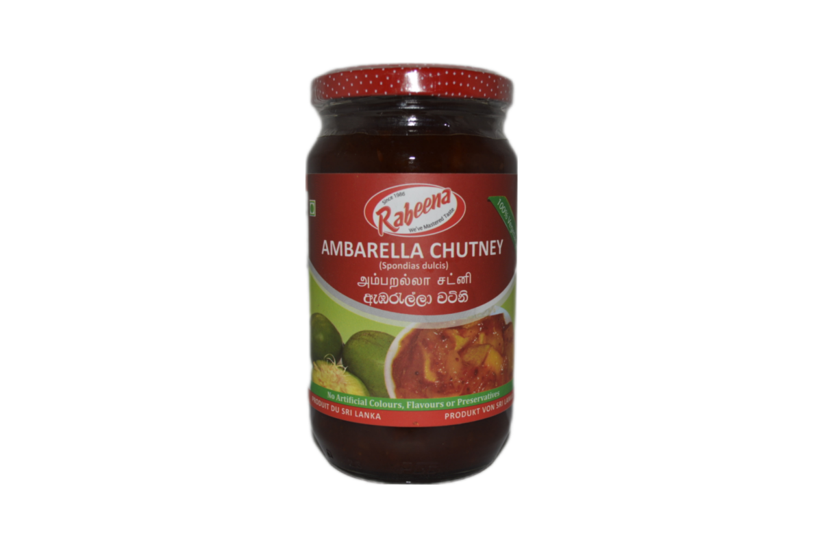 rabeena ambarella chutney 450g rabeena ambarella chutney 450g