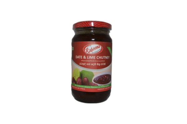 rabeena date & lime chutney 450g rabeena date & lime chutney 450g