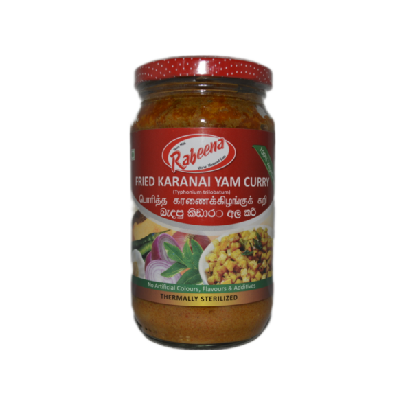 rabeena fried karanai yam curry 300g rabeena fried karanai yam curry 300g