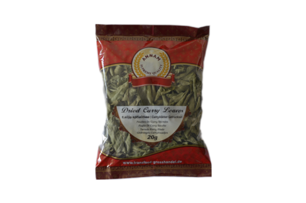 annam dried curry leaves (india) 20g annam dried curry leaves (india) 20g