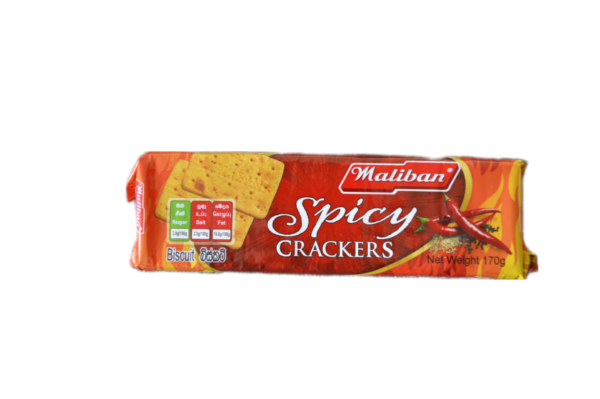 maliban spicy crackers 170g maliban spicy crackers 170g