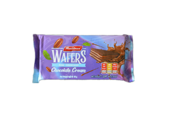 maliban wafers chocolate cream 90g maliban wafers chocolate cream 90g