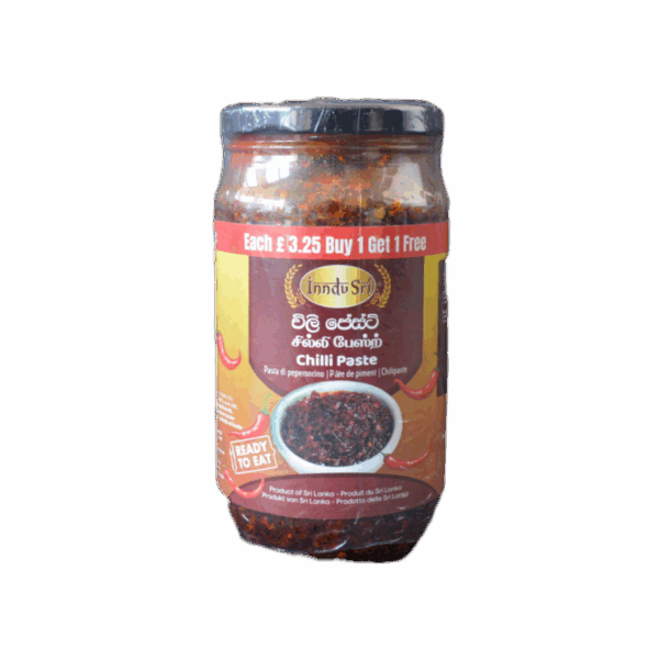 inndu sri chilli paste 325g inndu sri chilli paste 325g
