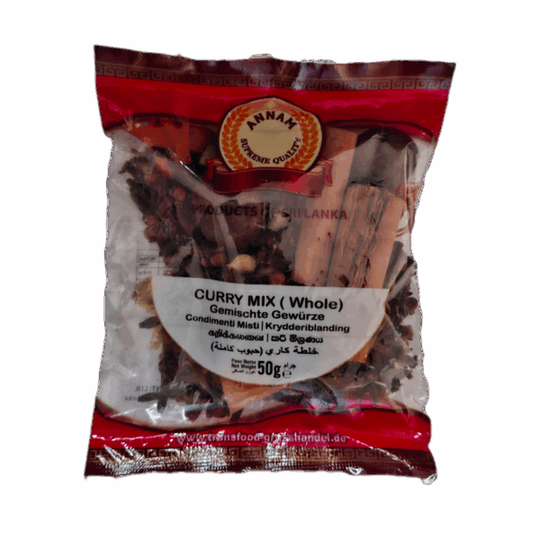 annam curry mix (whole) 50g annam curry mix (whole) 50g