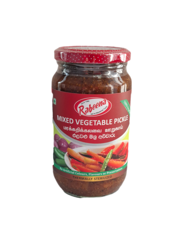 rabeena mixed vegetable pickle 350g rabeena mixed vegetable pickle 350g